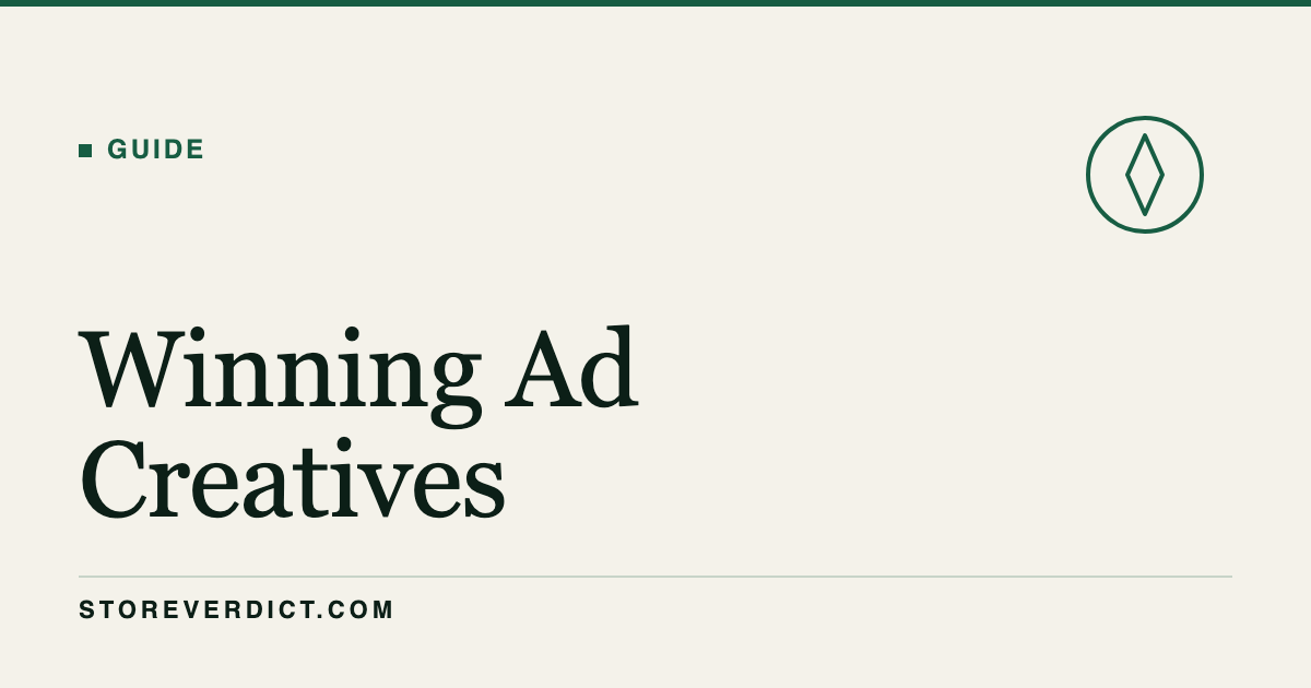 How to Find Winning Ad Creatives (StoreVerdict)